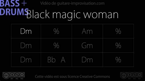 Finding Your Voice on the Black Magic Woman Backing Track